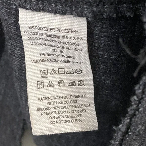 Free People We the Free Womens Sweater Large Split Back Cowl Neck OB536113 - Picture 9 of 10